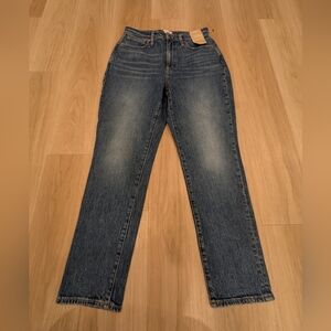 Madewell Curvy Perfect Vintage Jean in Decatur Wash